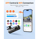 Відеореєстратор 70mai Dash Cam M310 Black — 2K 1296P QHD, Wi-Fi, кут 130°, Нічне бачення WDR, Голосове керування