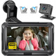 Автомобільна дитяча камера Zacro 1080P, 4,3-дюймова з нічним баченням HD, широким кутом огляду 150°, поворотом на 360°