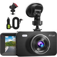 Автомобільний відеореєстратор Pathinglek Dash Cam A7 Full HD 1080P — Автокамера 3" з кутом 170°, G-сенсором та WDR