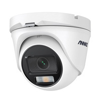 ANNKE 5MP Super HD TVI купольна камера відеоспостереження, вулична камера відеоспостереження 4-в-1 з металевим корпусом, нічне бач