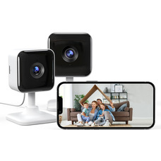 Уцінка IP-камера GNCC GC2 3Mpx Full HD1080p Wi-Fi для дому та офісу білого кольору виявлення руху/звуку, двосторонній