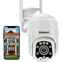 Камера безпеки DoHonest Зовнішня HD 1080P WiFi Розумна домашня камера відеоспостереження 360° Огляд Виявлення руху