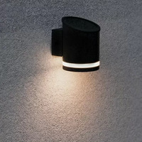 BAUHAUS LED-сонячний настінний світильник для зовнішнього освітлення 3000K