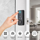Біометричний розумний замок Splency: відбиток пальця, App, WiFi, код, RFID. Чорний, для дому та офісу