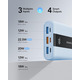 CTOK Портативний зарядний пристрій Power Bank VRURC 20000 мАг