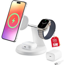 СТОК 3-в-1 бездротова зарядна станція для Apple
