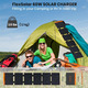 Портативна Сонячна складна панель FlexSolar 60 Вт,з виходами PD3.0 USB-C, QC3.0 USB-A , IP67