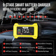 Зарядний пристрій NEXPEAK NC215 15A/8A для акумуляторів 12V/24V, LiFePO4, AGM, GEL, Smart 9-етапний, імпульсне відновлення