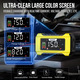 Зарядний пристрій NEXPEAK NC215 15A/8A для акумуляторів 12V/24V, LiFePO4, AGM, GEL, Smart 9-етапний, імпульсне відновлення