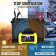 Зарядний пристрій NEXPEAK NC215 15A/8A для акумуляторів 12V/24V, LiFePO4, AGM, GEL, Smart 9-етапний, імпульсне відновлення