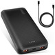Уцінка Power Bank Miady 24000 мА·год 20W PD USB Type-C портативний зарядний пристрій, чорний
