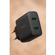 Мережевий зарядний пристрій Aukey PA-Y16 2xUSB C PD Power Delivery 3.0 36W 6A Dynamic Detect