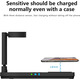 Бездротова зарядна станція 4 в 1 Fast Wireless Charger (15 Вт, MagSafe складний дизайн, LED-підсвічування) для iPhone, Apple Watch
