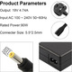 Зарядний пристрій ARyee 19V 4.74A для ноутбука, сумісний з Toshiba C40 C50 C50D C55 C645 C650 C650D C655 C655D C660 C675 C70