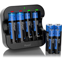 СТОК Перезаряджувані літієві батареї Hixon AA та AAA 1,5 В