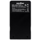 Зарядний пристрій Norifon NP-FW50 USB для Sony Alpha/NEX — компактний, 8.4V, індикатор зарядки, чорний 6000, 5000, 5100, ILCE-6000