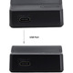 Зарядний пристрій Norifon NP-FW50 USB для Sony Alpha/NEX — компактний, 8.4V, індикатор зарядки, чорний 6000, 5000, 5100, ILCE-6000