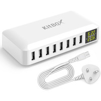 СТОК Зарядна станція Kitbox 8-в-1 – 40W USB хаб