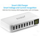 СТОК Зарядна станція Kitbox 8-в-1 – 40W USB хаб