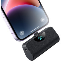Портативний зарядний пристрійПовербанкPowerBank - 5200mAh, невеликий акумулятор Type-C