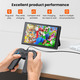 Зарядна ручка тримач GEEKERA для Switch 2 — V-подібний ергономічний зарядний пристрій для Joy-Con з кабелем USB Type-C Black