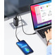 Мережевий зарядний пристрій Ugreen GaN X CD244 65W PD3.0 QC4.0+ USB-C USB-A Fast Charge Black