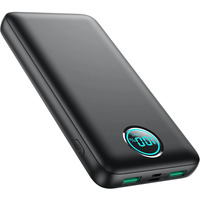 Павербанк Power Bank 25 Вт, PD QC4.0, 30800 мАг, швидка зарядка, 3 виходи, USB-C, РК-дисплей