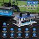 Розумний зарядний пристрій KAISAL 48V (58.4V) 18A для LiFePO4 акумуляторів: IP67 Waterproof, 3-етапна зарядка, Blue