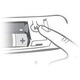 Дверцята для кішок SureFlap Sure Petcare DualScan з мікрочіпом, RFID-бірки для нашийників та сумісність з мікрочіпом, керування
