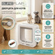 Дверцята для кішок SureFlap Sure Petcare DualScan з мікрочіпом, RFID-бірки для нашийників та сумісність з мікрочіпом, керування