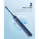Електрична зубна щітка phniti sonic toothbrush + 8 насадок та кейс