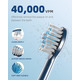 Електрична зубна щітка phniti sonic toothbrush + 8 насадок та кейс